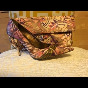 ALDO Pointed Heels and Clutch